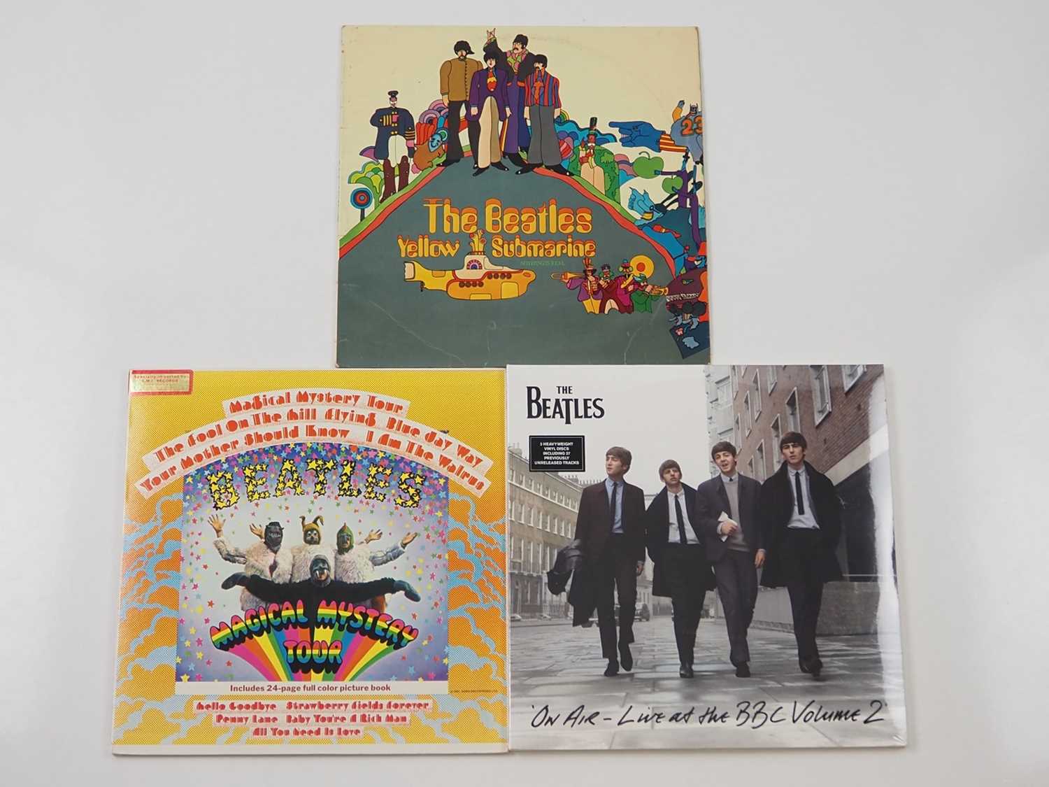 Beatles vinyl album good lot