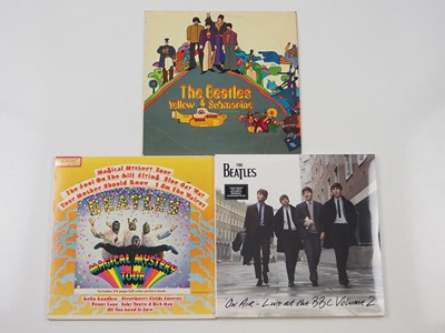 Lot 435 - THE BEATLES - A group of Beatles vinyl LP...