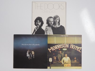 Lot 440 - THE DOORS - A group of vinyl LPs comprising...