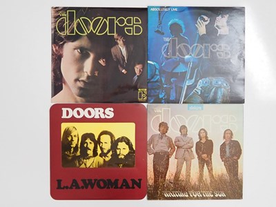 Lot 441 - THE DOORS - A group of vinyl LPs comprising...