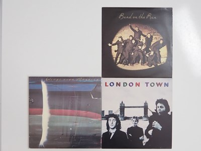 Lot 446 - WINGS - A group of vinyl LPs comprising BAND...