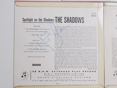 Lot 447 - CLIFF RICHARD: THE SHADOWS - A group of five...