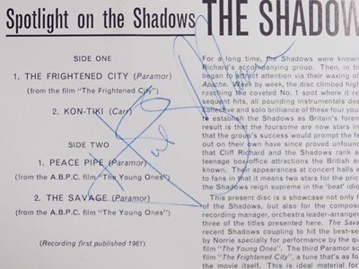 Lot 447 - CLIFF RICHARD: THE SHADOWS - A group of five...