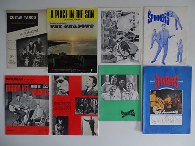 Lot 448 - A group of concert programmes to include THE...