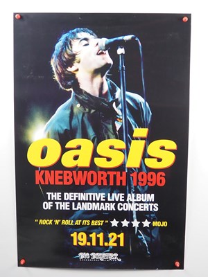 Lot 450 - A group of OASIS related posters mostly 50x70...