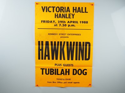 Lot 458 - HAWKWIND - An original double crown concert...