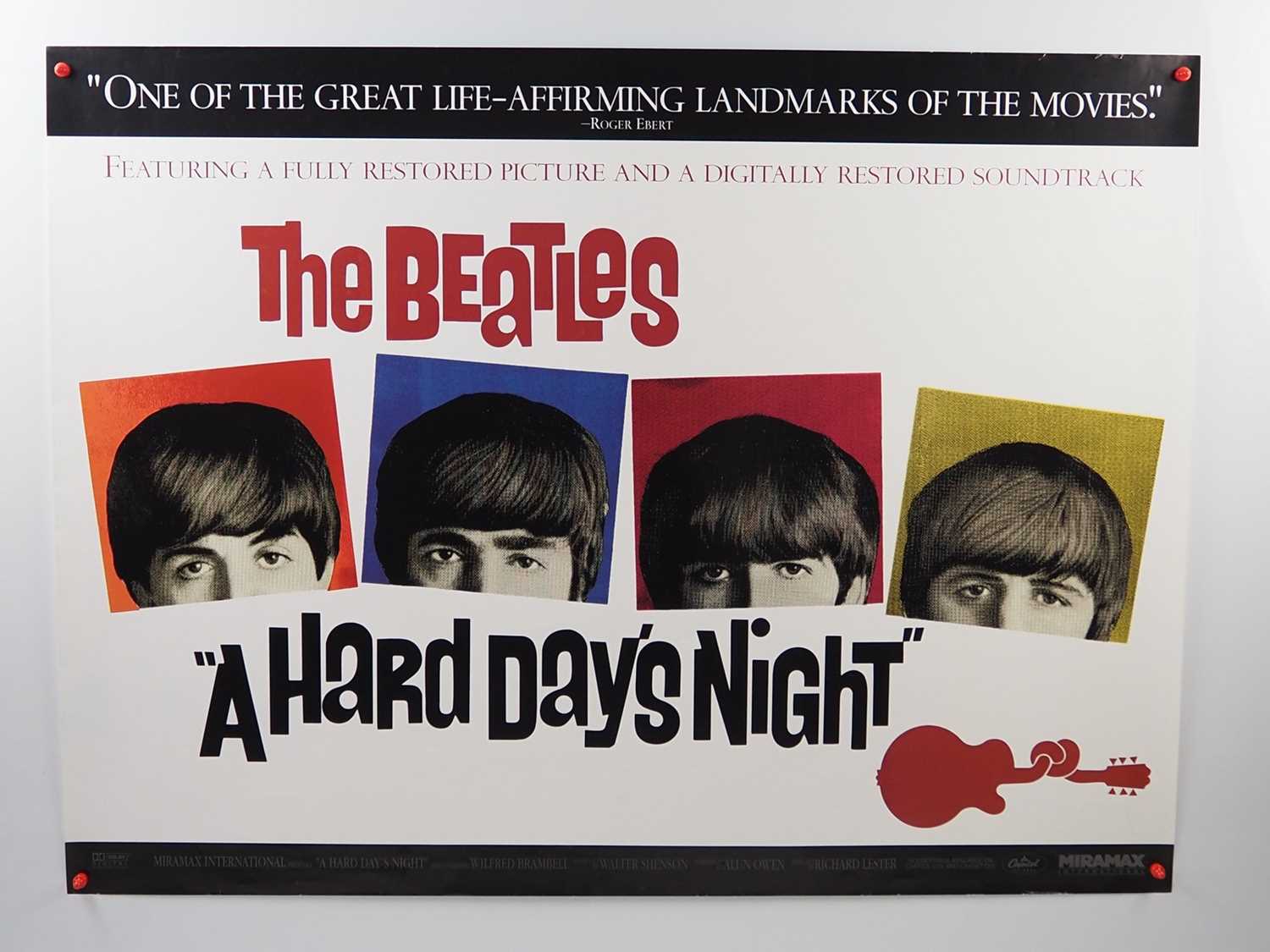 Lot 466 - THE BEATLES: HARD DAYS NIGHT (1964 - 2000 re-