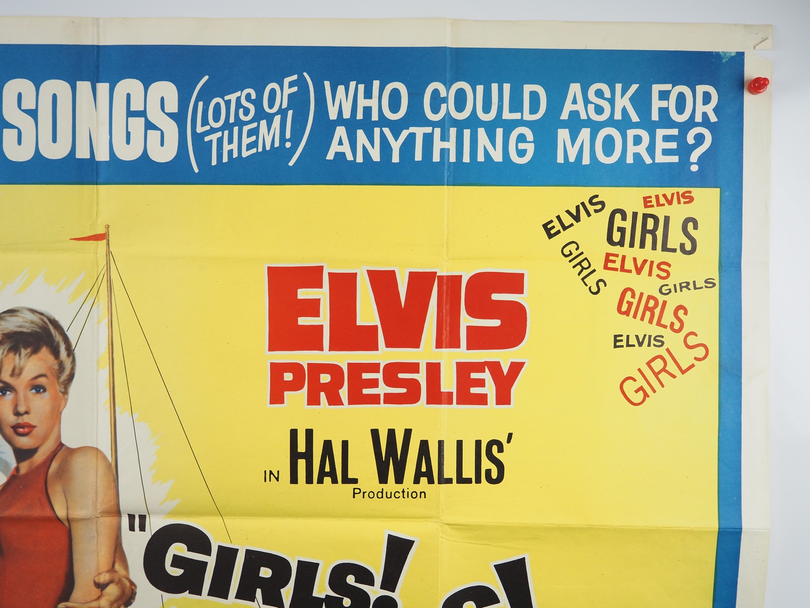 Lot 484 - ELVIS PRESLEY 'GIRLS! GIRLS! GIRLS!' (1962) -