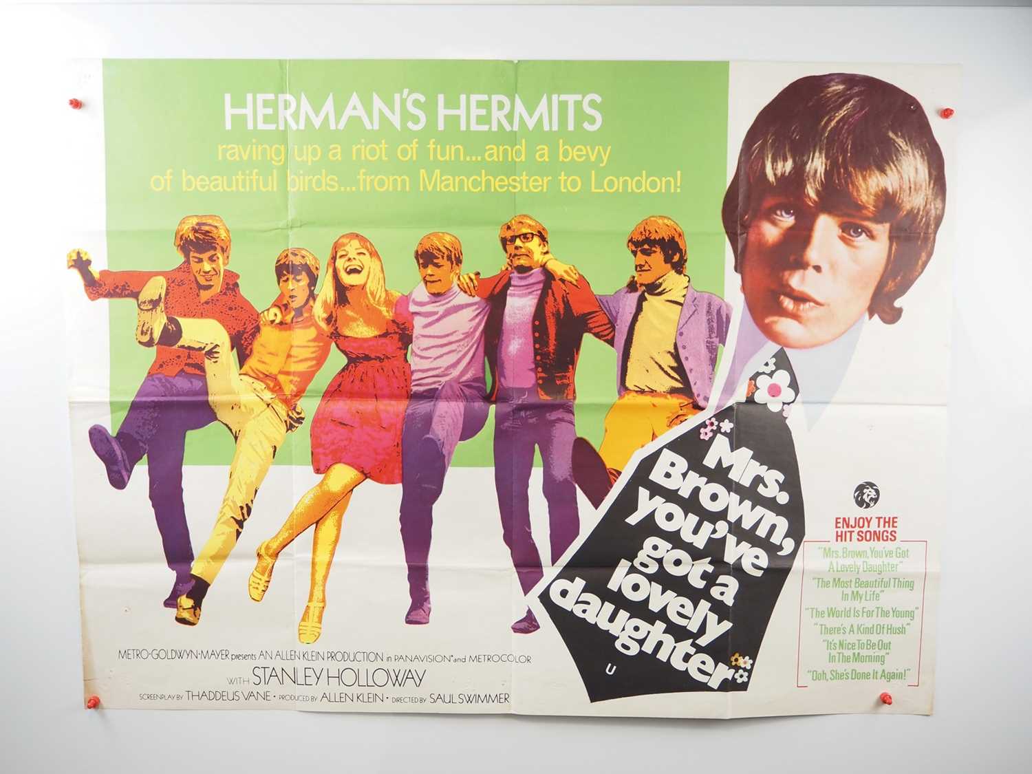 Lot 487 - HERMAN'S HERMITS - MRS BROWN YOU'VE GOT A...