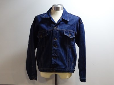 Lot 494 - MCA GEFFEN RECORDS - A denim jacket with the...