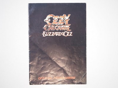 Lot 502 - OZZY OSBOURNE 'Blizzard of Oz' Tour 1981 - An...