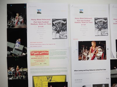 Lot 503 - OZZY OSBOURNE 'Heavy Metal Holocaust' 1981 a...