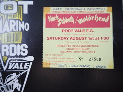 Lot 504 - OZZY OSBOURNE 'Heavy Metal Holocaust' 1981 at...