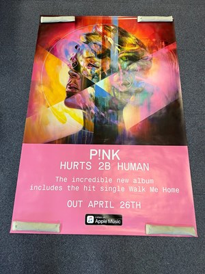 Lot 506 - P!NK - HURTS 2 B HUMAN (2019) - 60x40...