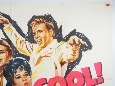 Lot 513 - PLAY IT COOL (1962) - A UK quad film poster...