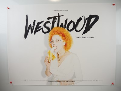 Lot 522 - WESTWOOD (2018) - A UK quad film poster for...