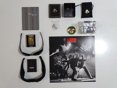 Lot 533 - U2 -Collection of promotional merchandise to...