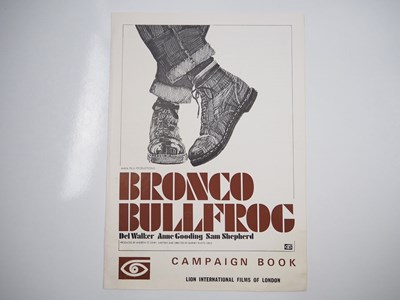 Lot 60 - BRONCO BULLFROG (1969) - A group of...