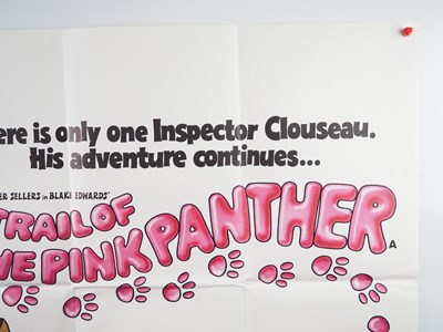 Lot 7 - TRAIL OF THE PINK PANTHER (1982) UK Quad film...