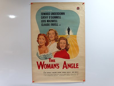 Lot 75 - THE WOMAN'S ANGLE (1952) - A UK one sheet...
