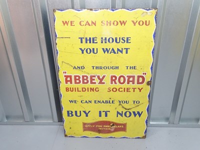 Lot 41 - ABBEY ROAD Building Society (20" x 30") -...