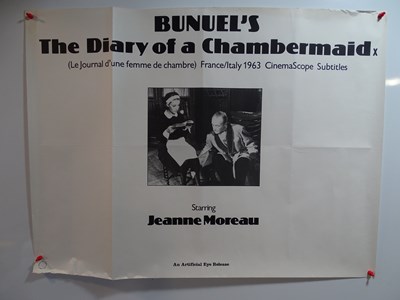 Lot 79 - THE DIARY OF A CHAMBERMAID (1964) - A UK Quad...