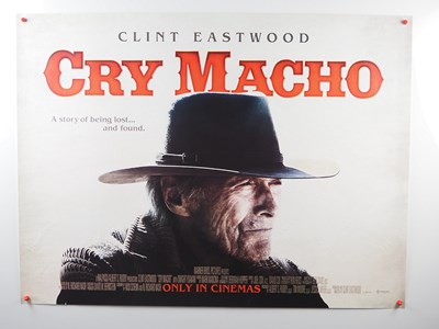 Lot 87 - CRY MACHO (2021) - A UK Teaser Quad film...