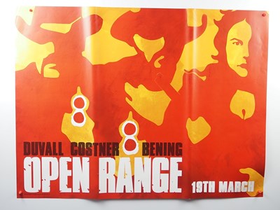 Lot 89 - OPEN RANGE (2003) - A pair of UK Quad movie...