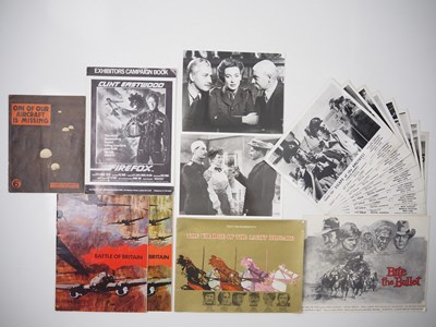 Lot 95 - A selection of mixed war film related...