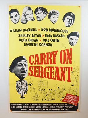 Lot 22A - CARRY ON SERGEANT (1958) - UK One sheet film...