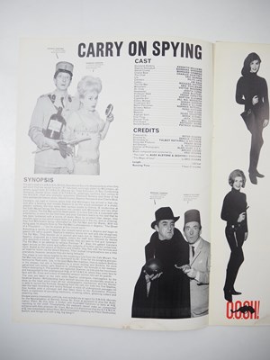 Lot 26 - CARRY ON SPYING (1964) - Original UK Press...