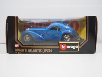 Lot 106 - A group of BBURAGO 1:24 scale cars - VG in G...