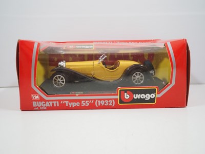 Lot 106 - A group of BBURAGO 1:24 scale cars - VG in G...