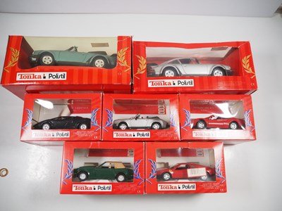 Lot 112 - A group of TONKA POLISTIL 1:18 and 1:24 scale...