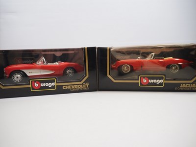 Lot 116 - A group of BBURAGO 1:18 scale sports cars - VG...