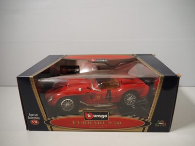 Lot 13 - A group of HOTWHEELS and BBURAGO 1:18 scale...