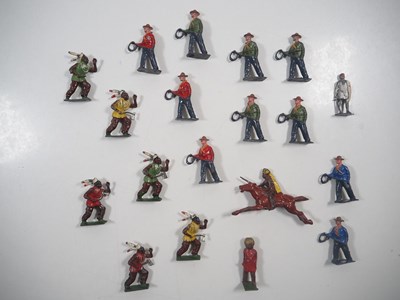 Lot 130 - A group of pre war BRITAINS and other unmarked...