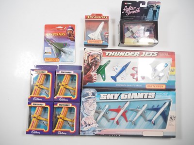 Lot 136 - A group of diecast aircraft, mostly MATCHBOX...