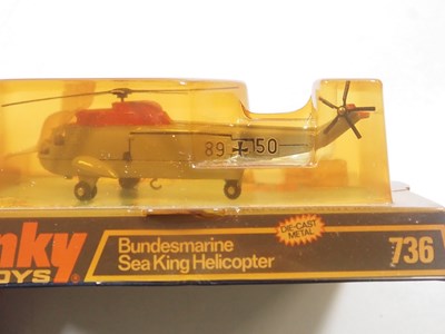 Lot 137 - A group of DINKY helicopters comprising 3x 732...