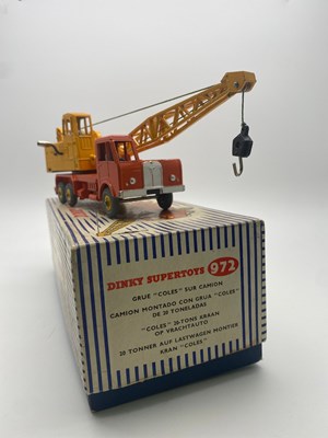 Lot 150 - A DINKY No 972 20-ton Coles lorry mounted...
