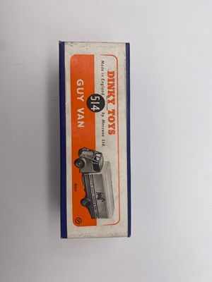 Lot 154 - A DINKY No 514 Guy Van 'Spratts' - red cab and...