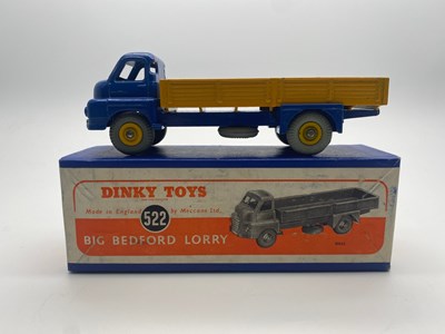 Lot 159 - A DINKY No 522 Big Bedford Lorry - dark blue...