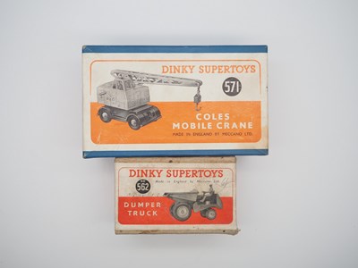 Lot 165 - A pair of DINKY toys, comprising of No 562...