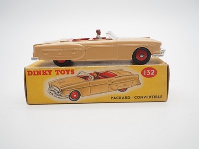 Lot 170 - A DINKY No 132 Packard Convertible - light tan...