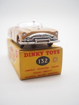 Lot 170 - A DINKY No 132 Packard Convertible - light tan...