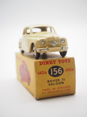 Lot 174 - A DINKY No Rover 75 in rarer dual numbered 156...
