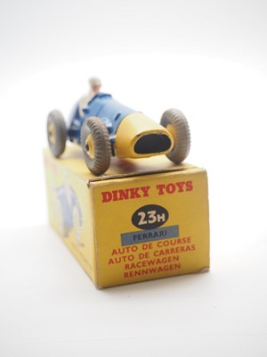 Lot 176 - A DINKY No 23h Ferrari Racing Car - blue,...