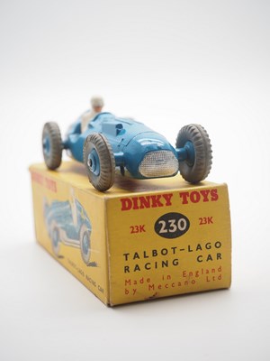 Lot 177 - A DINKY No 23k (230) Talbot Lago Racing Car -...