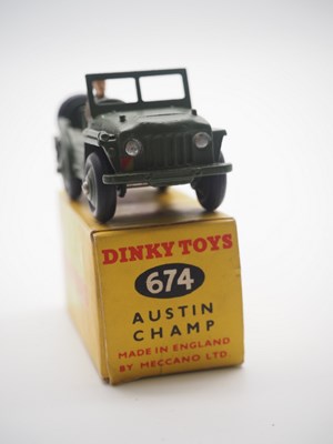 Lot 183 - A group of DINKY military vehicles comprising...
