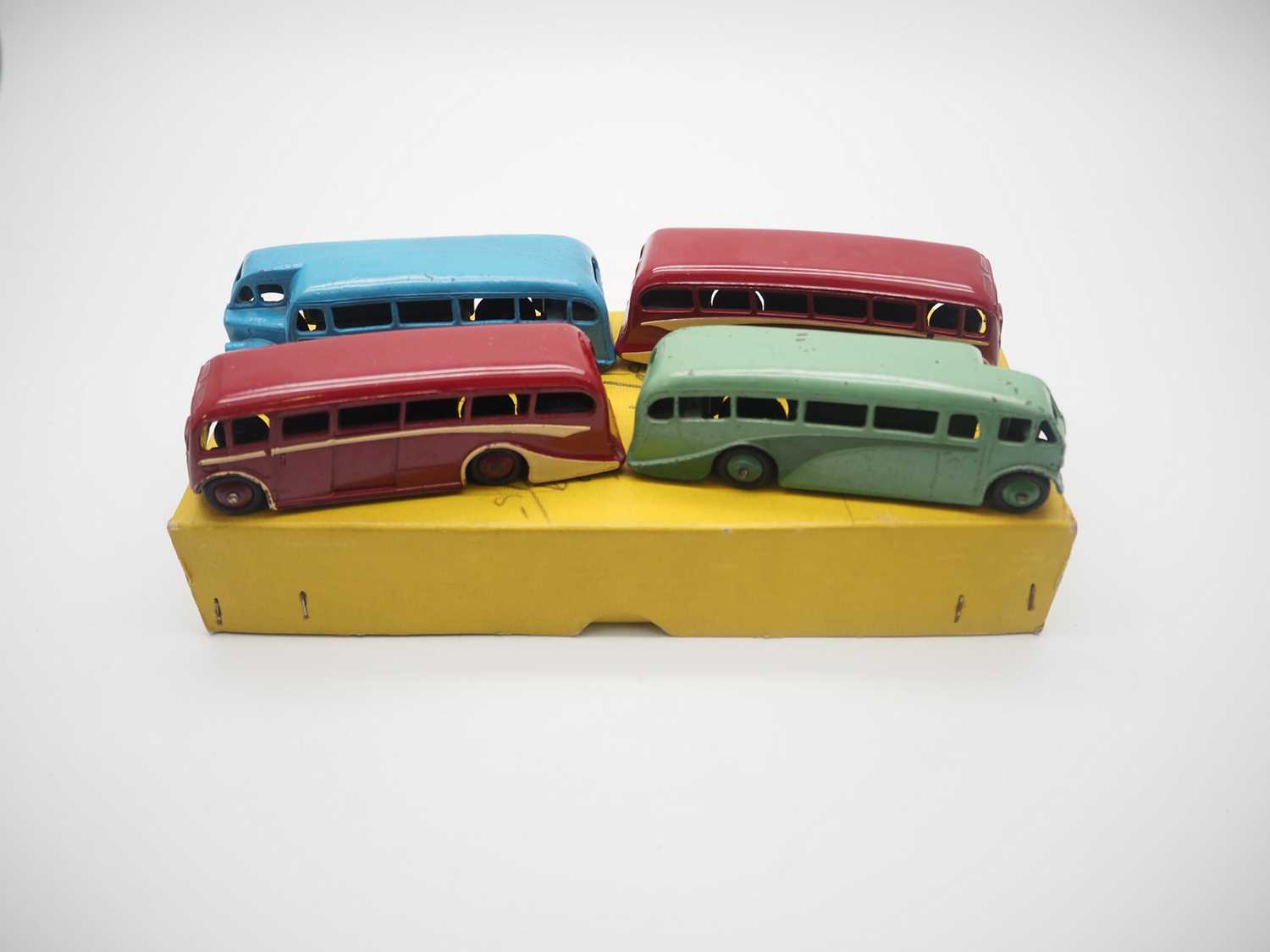 Lot 185 - A DINKY 29G Luxury Coach trade box containing...